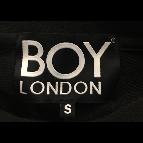 Boy of London Sweatshirt w Red Repeat Eagle - Picture 6 of 6